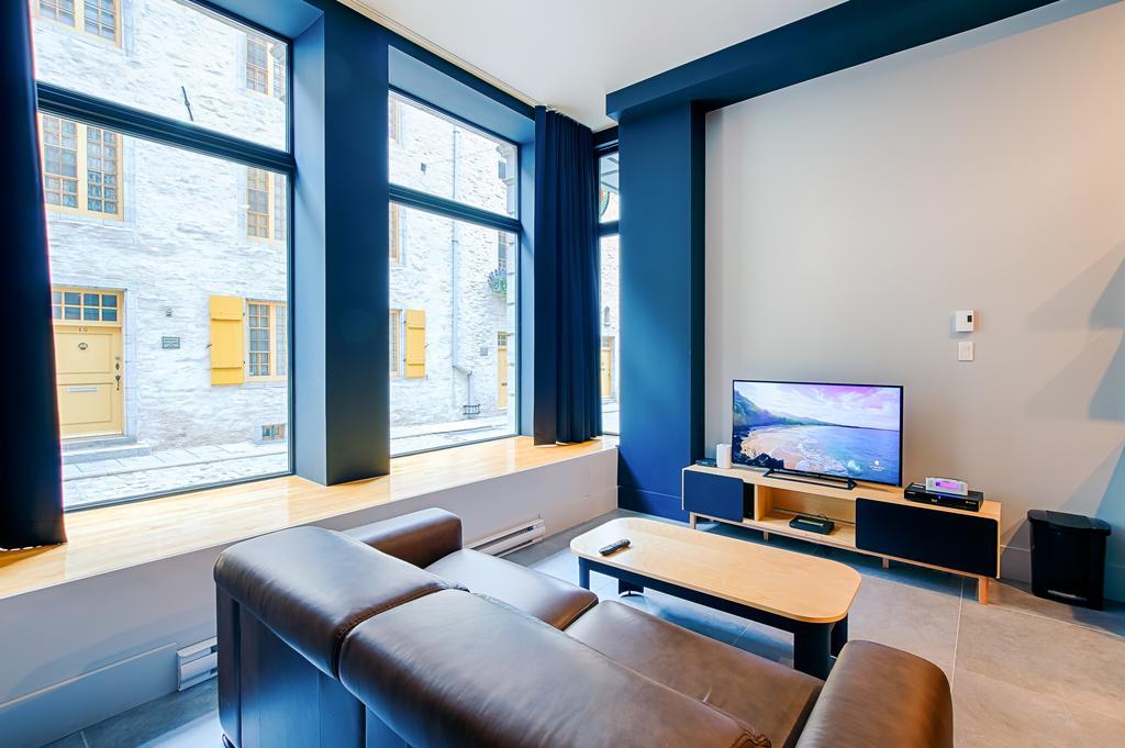 Апартаменти Les Lofts Notre-Dame - Par Les Lofts Vieux-Quebec Екстер'єр фото